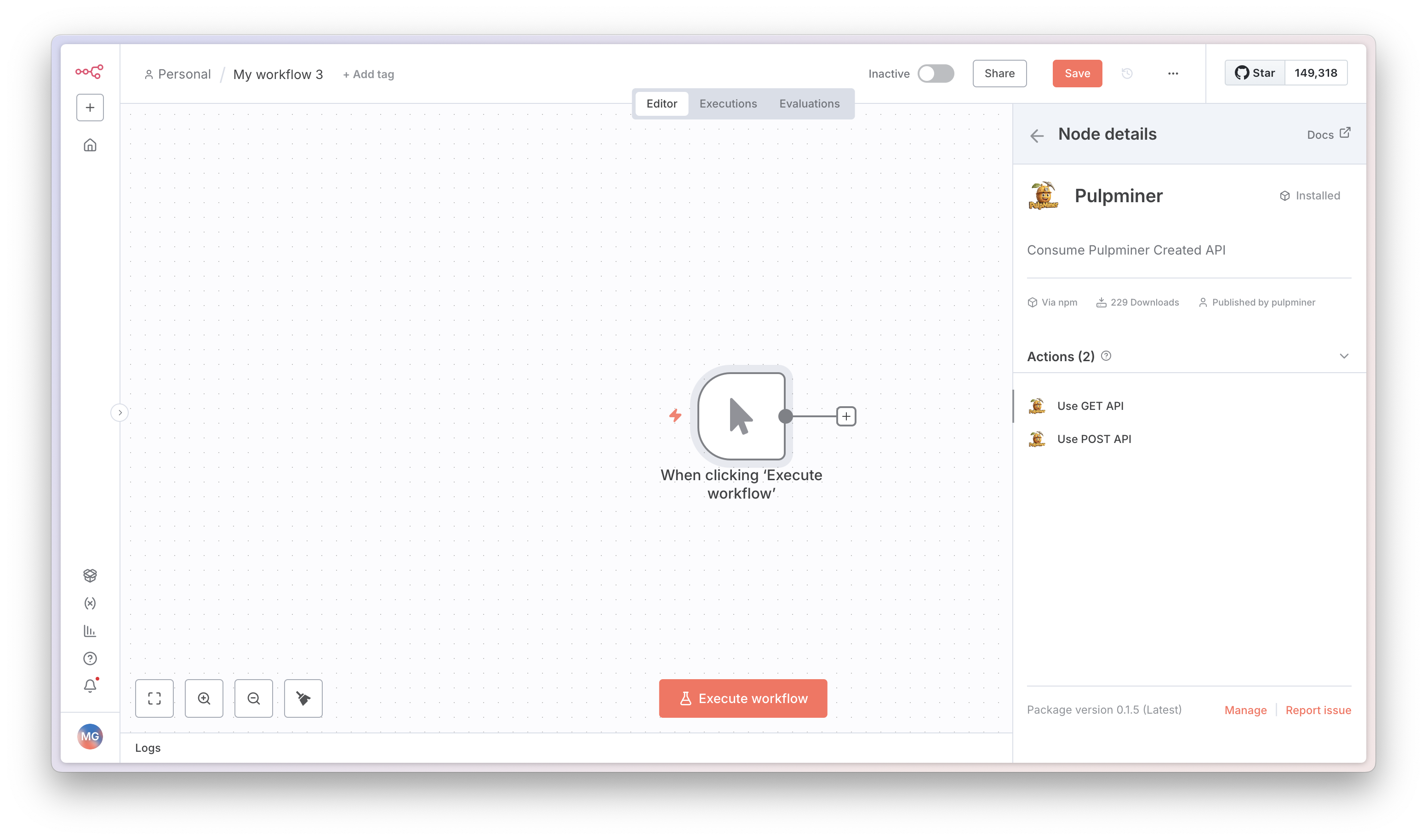 Step 4: Choose GET or POST operation