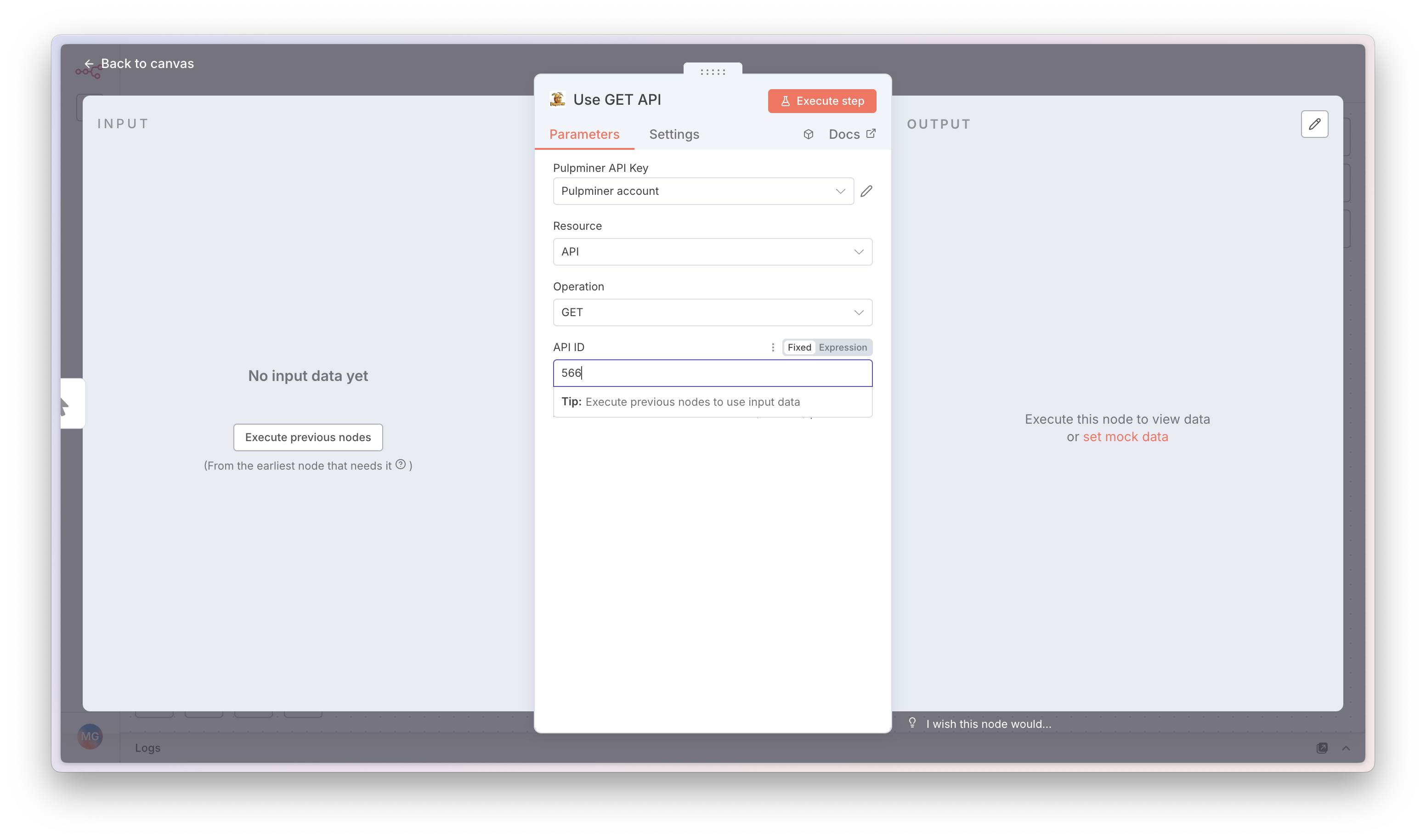Step 7: Enter API ID